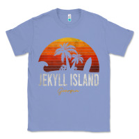 Colony Blue jekyll island beach georgia ga palms vacation surf sundown tank top Classic Tee - linhVisuals