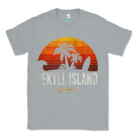 Heather Grey jekyll island beach georgia ga palms vacation surf sundown tank top Classic Tee - linhVisuals