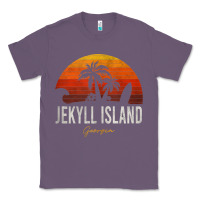 Lavender jekyll island beach georgia ga palms vacation surf sundown tank top Classic Tee - linhVisuals