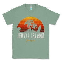 Sage jekyll island beach georgia ga palms vacation surf sundown tank top Classic Tee - linhVisuals