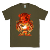 Army Green set your heart ablaze Classic Tee - linhVisuals
