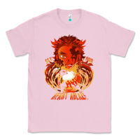 Bubblegum Pink set your heart ablaze Classic Tee - linhVisuals