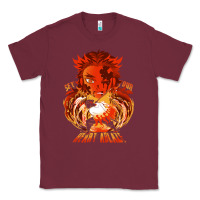 Burgundy set your heart ablaze Classic Tee - linhVisuals