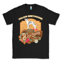 Black mom t  shirt italian greyhound best coffee   dog owner coffee lover gi Classic Tee - linhVisuals