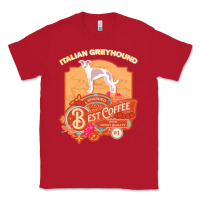 Red mom t  shirt italian greyhound best coffee   dog owner coffee lover gi Classic Tee - linhVisuals