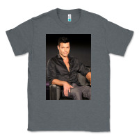 Charcoal Heather who is ricky martin playing in ameri Classic Tee - linhVisuals