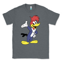 Charcoal Heather woody woodpecker Classic Tee - linhVisuals