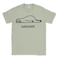 Matcha Funny Animal Sloth SLOPHISTICATED Classic Tee - linhVisuals