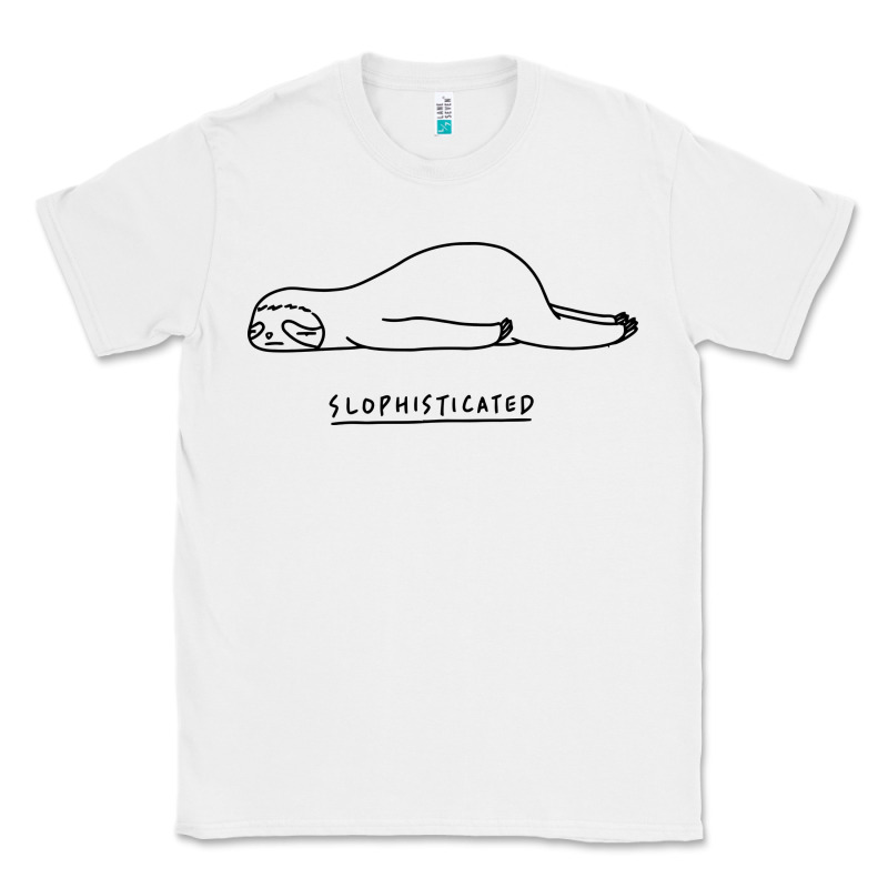 Funny Animal Sloth Slophisticated Classic Tee by linhVisuals | Teevron