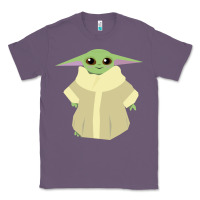 Lavender Baby Grogu Legend Classic Tee - linhVisuals