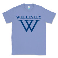 Colony Blue Wellesley College Classic Tee - linhVisuals