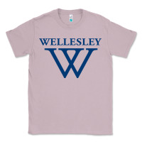 Lilac Wellesley College Classic Tee - linhVisuals