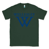 Sports Green Wellesley College Classic Tee - linhVisuals