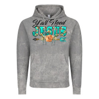 Cloud Rock y'all need jesus arrow lily flowers Vintage Hoodie - BarkalooDesign