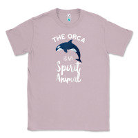 Lilac orca spirit animal killer whale ocean sea marine funny water raglan ba Classic Tee - linhVisuals