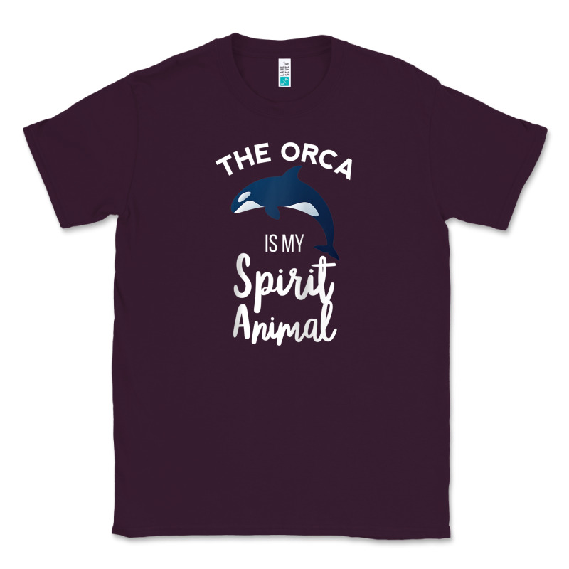 Orca Spirit Animal Killer Whale Ocean Sea Marine Funny Water Raglan Ba Classic Tee by linhVisuals | Teevron