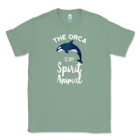 Sage orca spirit animal killer whale ocean sea marine funny water raglan ba Classic Tee - linhVisuals