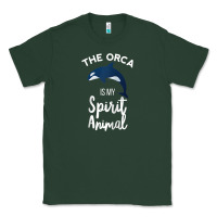 Sports Green orca spirit animal killer whale ocean sea marine funny water raglan ba Classic Tee - linhVisuals