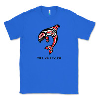 True Royal mill valley, california native american orca killer whale raglan baseb Classic Tee - linhVisuals