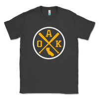 Smoke retro oakland baseball emblem vintage oak premium Classic Tee - linhVisuals
