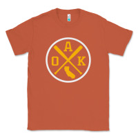 Copper retro oakland baseball emblem vintage oak premium Classic Tee - linhVisuals