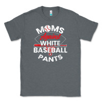 Charcoal Heather moms against white baseball pants sport lover mothers day Classic Tee - linhVisuals