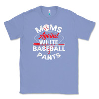 Colony Blue moms against white baseball pants sport lover mothers day Classic Tee - linhVisuals