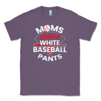 Lavender moms against white baseball pants sport lover mothers day Classic Tee - linhVisuals