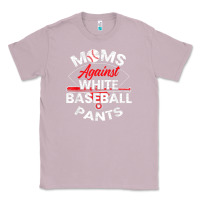 Lilac moms against white baseball pants sport lover mothers day Classic Tee - linhVisuals