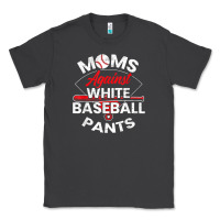 Smoke moms against white baseball pants sport lover mothers day Classic Tee - linhVisuals