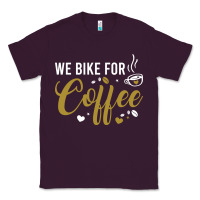 Plum we bike for coffee t shirt Classic Tee - linhVisuals