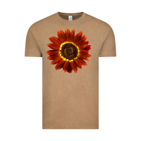 Vintage Coffee Rouge Royale Sunflower Vintage Tee - LillyAllenDesigns
