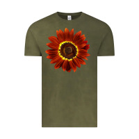 Vintage Olive Rouge Royale Sunflower Vintage Tee - LillyAllenDesigns
