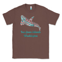 Chestnut san juan islands upward orca killer whale native american raglan baseb Classic Tee - linhVisuals