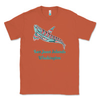 Copper san juan islands upward orca killer whale native american raglan baseb Classic Tee - linhVisuals
