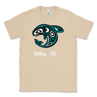 Mushroom sitka alaska native american tribal orca killer whale raglan baseball Classic Tee - linhVisuals