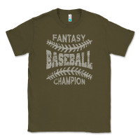 Fantasy Baseball Champion Distressed Classic Tee | Teevron