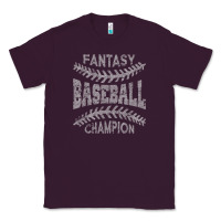 Plum fantasy baseball champion distressed Classic Tee - linhVisuals