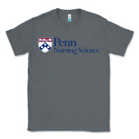 Charcoal Heather penn nursing science Classic Tee - linhVisuals