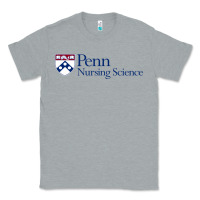 Heather Grey penn nursing science Classic Tee - linhVisuals