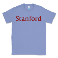 Colony Blue stanford athletics Classic Tee - linhVisuals