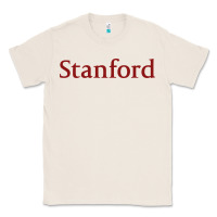 Natural stanford athletics Classic Tee - linhVisuals
