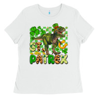 White st. patrex Ladies Tee - Artiststas