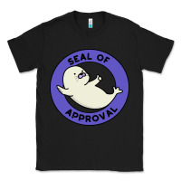 Black seal of approval baby art Classic Tee - linhVisuals