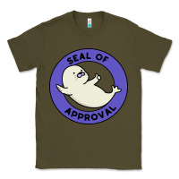Army Green seal of approval baby art Classic Tee - linhVisuals