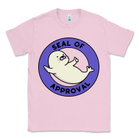 Bubblegum Pink seal of approval baby art Classic Tee - linhVisuals