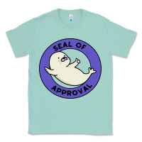 Seafoam seal of approval baby art Classic Tee - linhVisuals