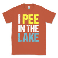 Copper i pee in the lake funny summer vacation t shirt Classic Tee - linhVisuals