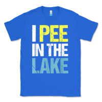 True Royal i pee in the lake funny summer vacation t shirt Classic Tee - linhVisuals