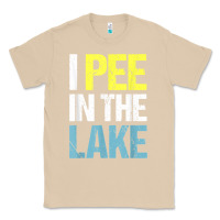 Mushroom i pee in the lake funny summer vacation t shirt Classic Tee - linhVisuals